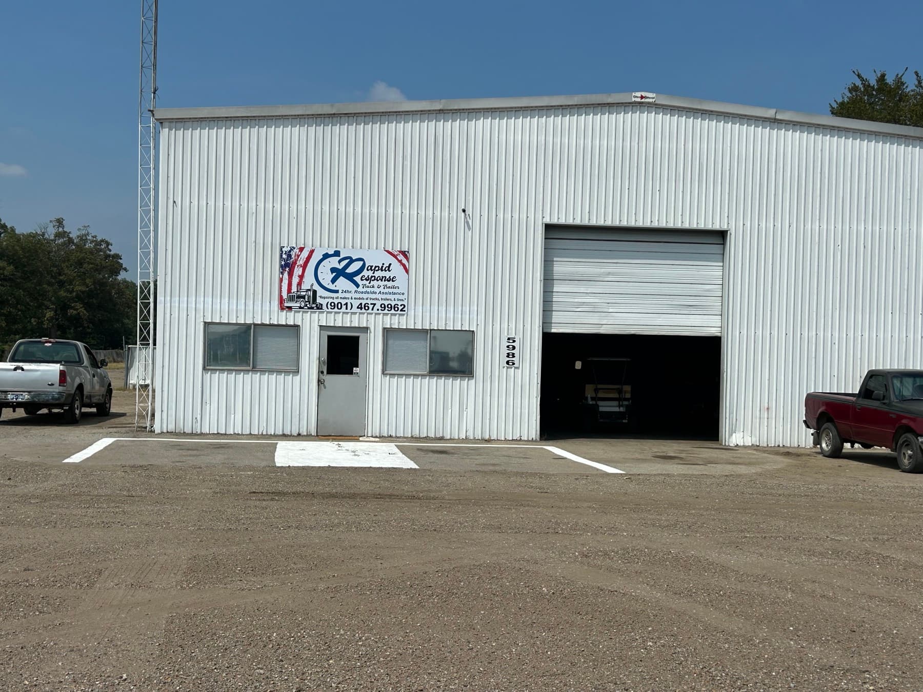 Interstate Truck and Trailer shop in West Memphis, Arkansas
